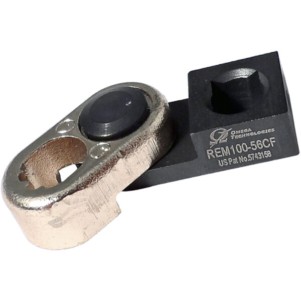 REM100-56CF Omega Technologies Collar Removal Crowfoot Wrench for Hi-Lok and Hi-Lite, 1/4'' Square Drive