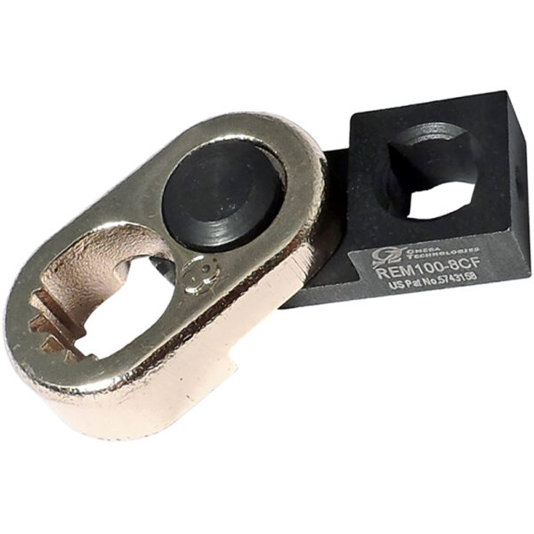 REM100-8CF Omega Technologies Collar Removal Crowfoot Wrench for Hi-Lok and Hi-Lite, 1/4'' Square Drive
