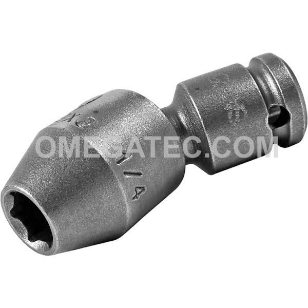 SA-25 Apex Brand 1/4'' 6-Point Universal Wrench, 1/4'' Square Drive