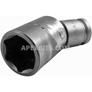 SA-38-18M Apex Brand 18mm 6-Point Metric Universal Wrench, 3/8'' Square Drive