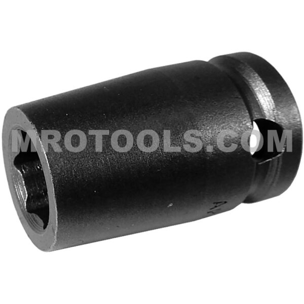 10MM03-D Apex Brand 10mm 12-Point Metric Short Impact Socket, 3/8'' Square Drive