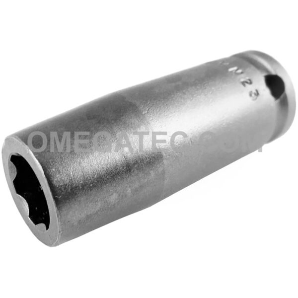 10MM13-D Apex Brand 10mm 12-Point Metric Standard Impact Socket, 3/8'' Square Drive
