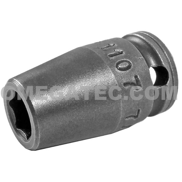 1107 Apex Brand 7/32'' 6-Point Standard Impact Socket, 1/4'' Square Drive