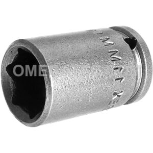 11MM11 Apex Brand 11mm 6-Point Metric Standard Impact Socket, 1/4'' Square Drive