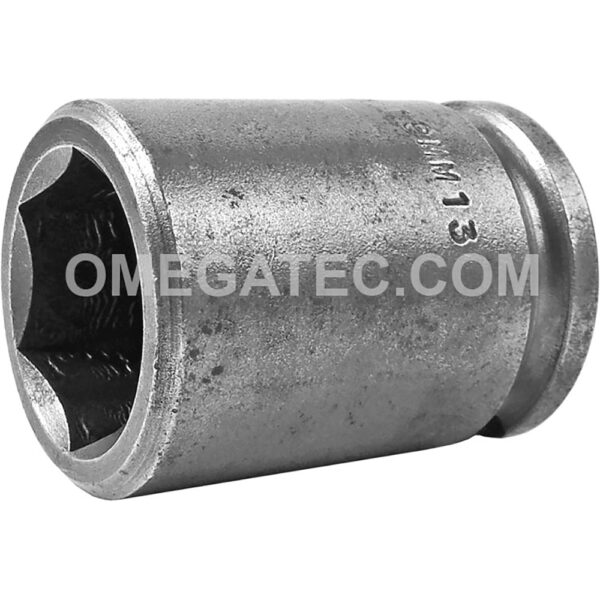 19MM03-D Apex Brand 19mm 12-Point Metric Short Impact Socket, 3/8'' Square Drive