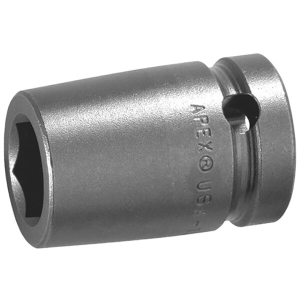 M3P18 Apex Brand 9/16'' 6-Point Magnetic Standard Impact Socket, For Sheet Metal Screw, Self-Tapping, 3/8'' Square Drive
