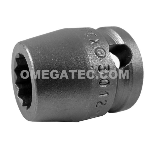 27MM33 Apex Brand 27mm 6-Point Metric Extra Long Impact Socket, 3/8'' Square Drive