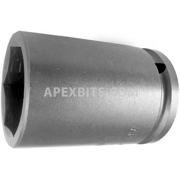 32MM25 Apex Brand 32mm 6-Point Metric Long Impact Socket, 1/2'' Square Drive