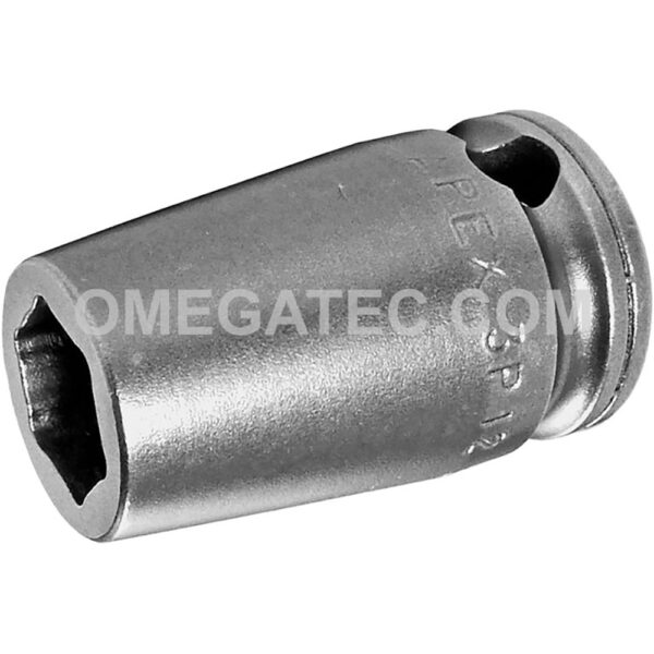 3P12 Apex Brand 3/8'' 6-Point Standard Impact Socket, For Sheet Metal Screw, Self-Tapping, 3/8'' Square Drive
