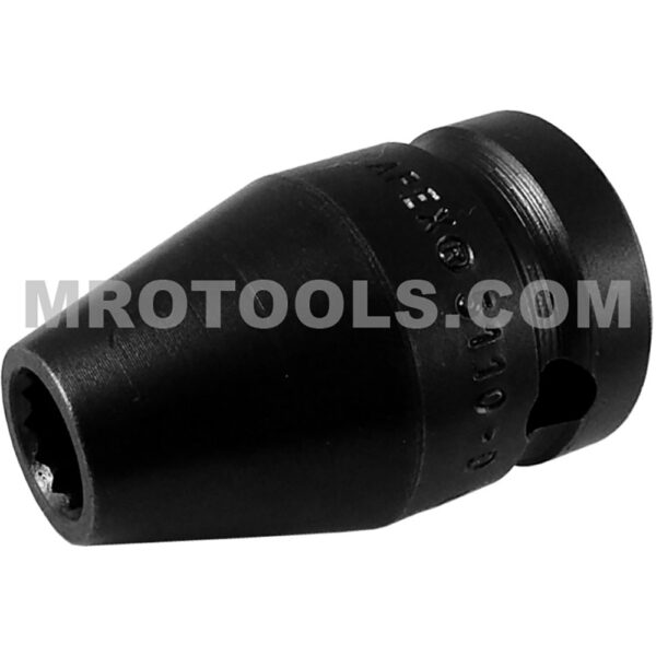 5110-D Apex Brand 5/16'' 12-Point Standard Impact Socket, 1/2'' Square Drive