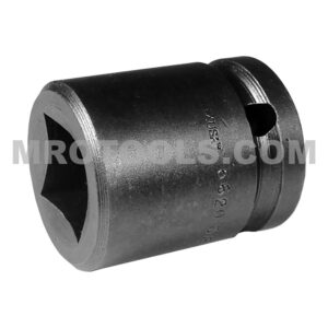 5620 Apex Brand 5/8'' 4-Point Standard Impact Socket, For Single Square Nuts, 1/2'' Square Drive