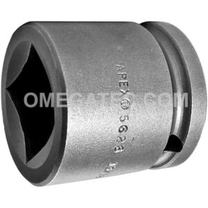 5626 Apex Brand 13/16'' 4-Point Standard Impact Socket, For Single Square Nuts, 1/2'' Square Drive