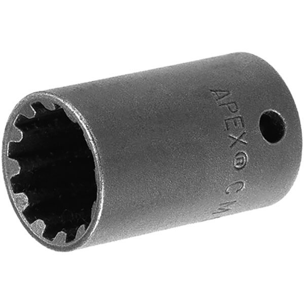 CMS-1409 Apex Brand #9 Standard Spline Impact Socket, 1/4'' Square Drive
