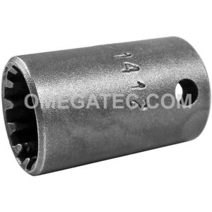 CMS-1412 Apex Brand #12 Standard Spline Impact Socket, 1/4'' Square Drive