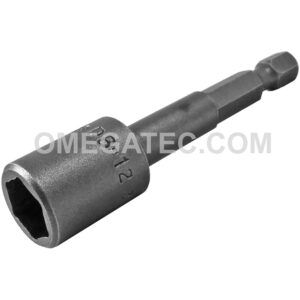 DB-12 Apex Brand 3/8'' 6-Point Nutsetter, For Sheet Metal Screws, 1/4'' Power Drive