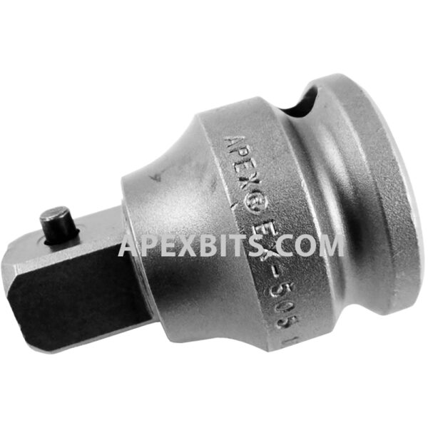 EX-505 5/8'' Apex Brand Straight Square Drive Adapter