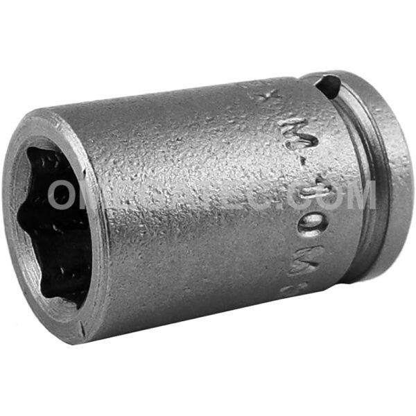 M-10MM11 Apex Brand 10mm 6-Point Magnetic Metric Standard Impact Socket, 1/4'' Square Drive