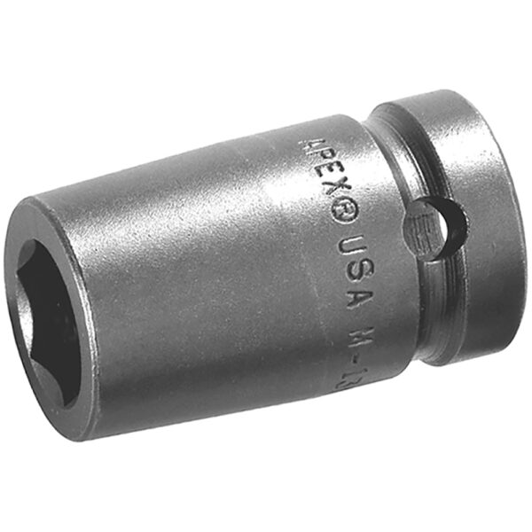 M-11MME3 Apex Brand 11mm 6-Point Magnetic Metric Standard Impact Socket, For Sheet Metal Screw, Predrilled Holes, 3/8'' Square Drive
