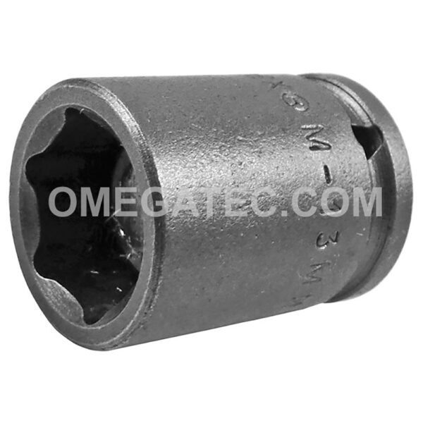 M-13MM11 Apex Brand 13mm 6-Point Magnetic Metric Standard Impact Socket, 1/4'' Square Drive