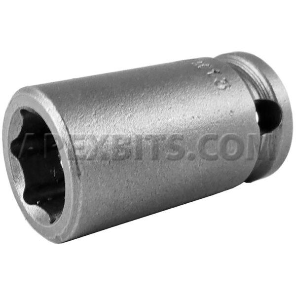 M-13MM13 Apex Brand 13mm 6-Point Magnetic Metric Standard Impact Socket, 3/8'' Square Drive