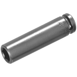 M-18MM35 Apex Brand 18mm 6-Point Magnetic Metric Extra Long Impact Socket, 1/2'' Square Drive
