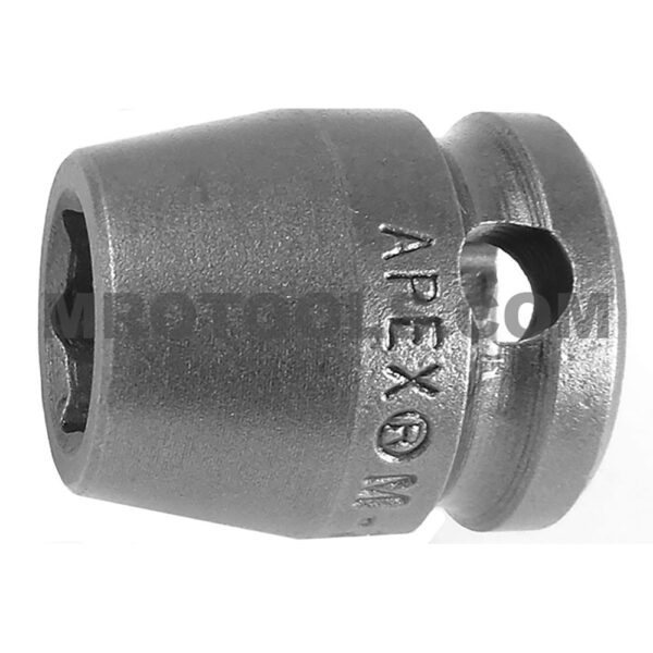 M-3012 Apex Brand 3/8'' 6-Point Magnetic Short Impact Socket, 3/8'' Square Drive