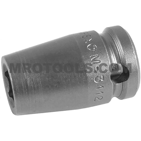 M-3112 Apex Brand 3/8'' 6-Point Magnetic Standard Impact Socket, 3/8'' Square Drive