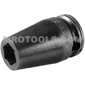 M3P10 Apex Brand 5/16'' 6-Point Magnetic Standard Impact Socket, For Sheet Metal Screw, Self-Tapping, 3/8'' Square Drive
