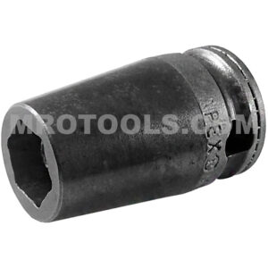 M3P12 Apex Brand 3/8'' 6-Point Magnetic Standard Impact Socket, For Sheet Metal Screw, Self-Tapping, 3/8'' Square Drive