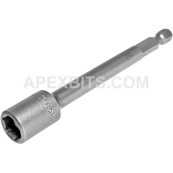 M6N-0812-4 Apex Brand 3/8'' 6-Point Magnetic Nutsetter, 1/4'' Power Drive