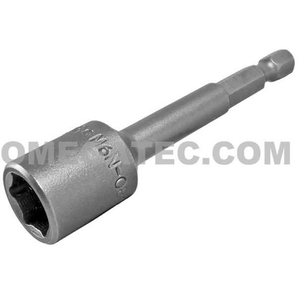 M6N-0814-6 Apex Brand 7/16'' 6-Point Magnetic Nutsetter, 1/4'' Power Drive