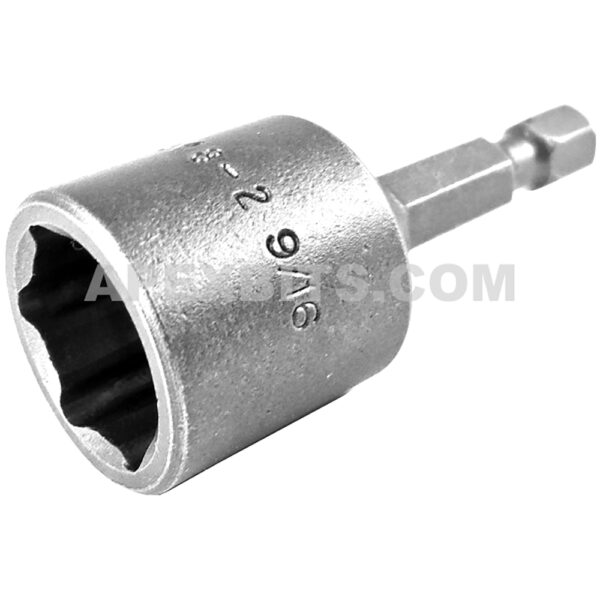 M6N-0818-2 Apex Brand 9/16'' 6-Point Magnetic Nutsetter, 1/4'' Power Drive