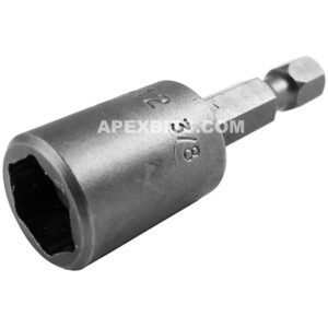 MDA-12 Apex Brand 3/8'' 6-Point Magnetic Nutsetter, For Sheet Metal Screws, 1/4'' Power Drive