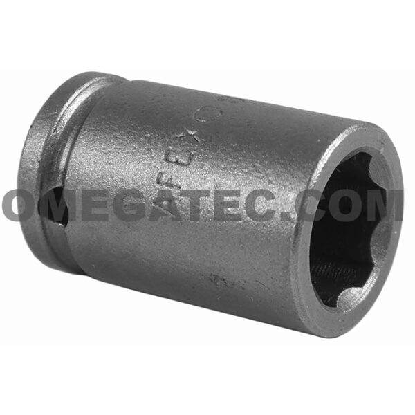 SF-10MM11 Apex Brand 10mm 6-Point Surface Drive Metric Standard Impact Socket, 1/4'' Square Drive