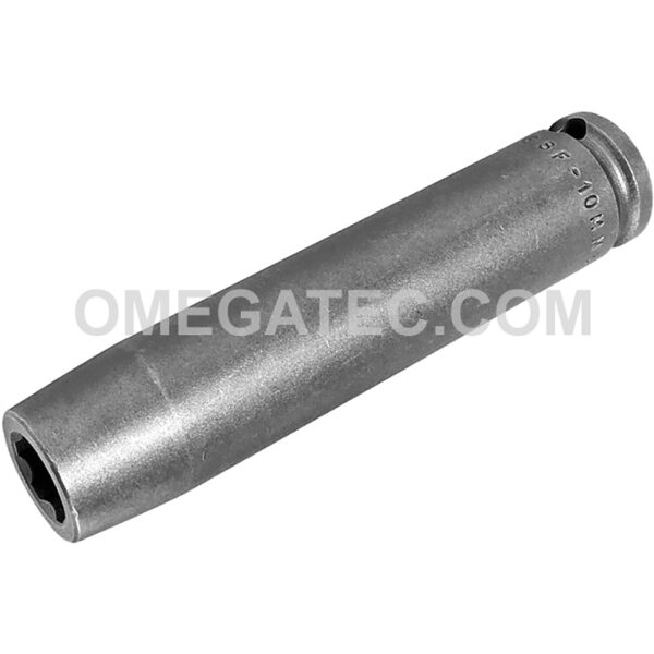 SF-10MM33 Apex Brand 10mm 6-Point Surface Drive Metric Extra Long Impact Socket, 3/8'' Square Drive