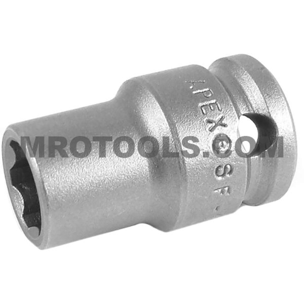SF-10MM43 Apex Brand 10mm 6-Point Surface Drive Thin Wall Metric Standard Impact Socket, 3/8'' Square Drive