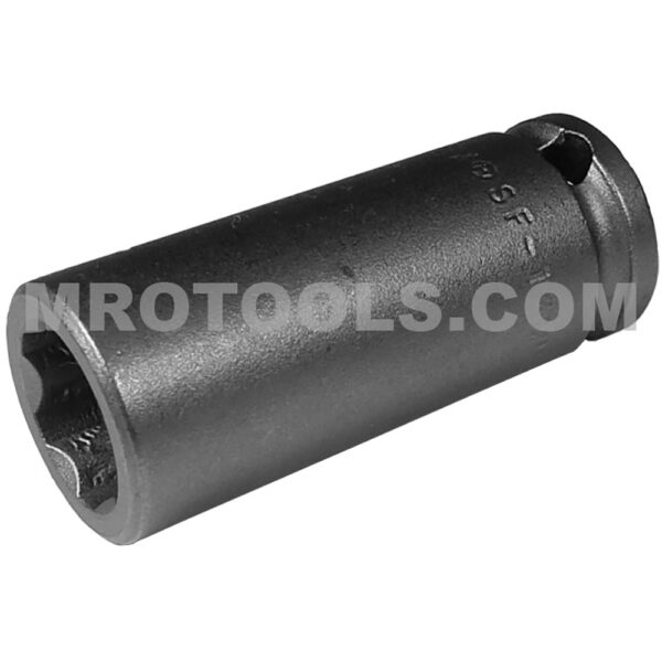 SF-13MM35 Apex Brand 13mm 6-Point Surface Drive Metric Extra Long Impact Socket, 1/2'' Square Drive