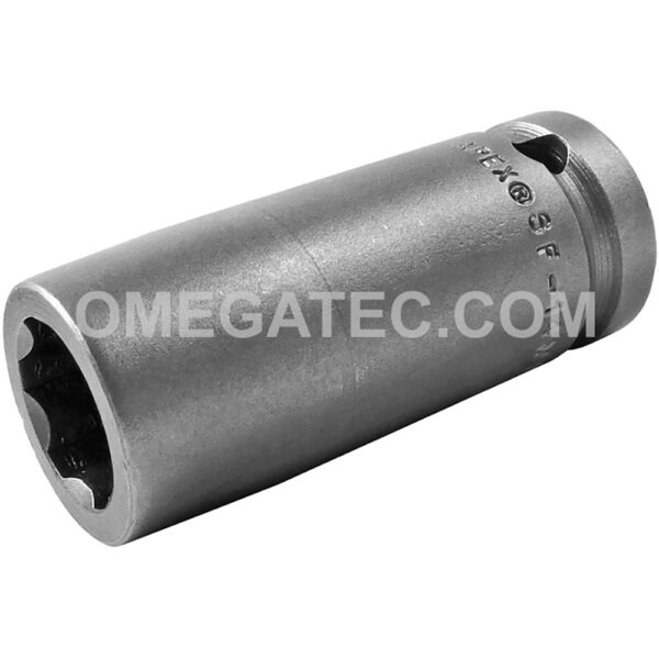 SF-14MM25 Apex Brand 14mm 6-Point Surface Drive Metric Long Impact Socket, 1/2'' Square Drive