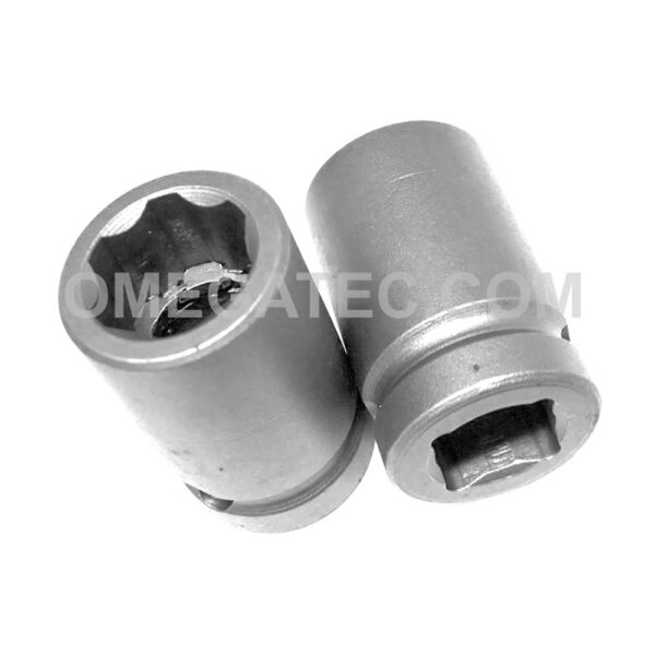 SF-15MM15 Apex Brand 15mm 6-Point Surface Drive Metric Standard Impact Socket, 1/2'' Square Drive