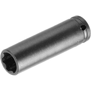 SF-17MM35 Apex Brand 17mm 6-Point Surface Drive Metric Extra Long Impact Socket, 1/2'' Square Drive