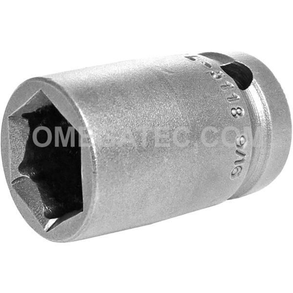 SF-5118 Apex Brand 9/16'' 6-Point Surface Drive Standard Impact Socket, 1/2'' Square Drive