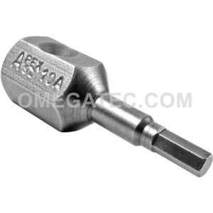 SZ-10-A Apex Brand 3/8'' 6-Point Impact Socket Head Bit, 7/16'' Hex Drive Insert Only