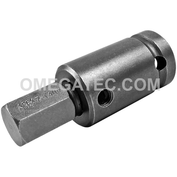 SZ-5-7-14MM Apex Brand 14mm Metric Impact Socket Head Bit, 1/2'' Square Drive