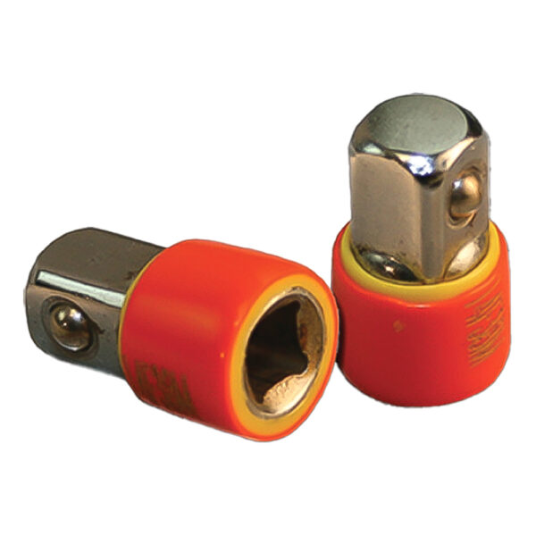 14F38M W/W Cementex 1/4'' Female - 3/8'' Male Flared Drive Head Socket Adapter, 1/4'' Square Drive