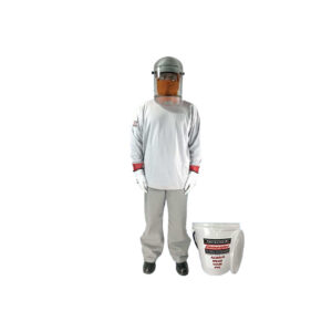 Cementex 11 and 12 cal/cm2 UltraLite Series Shirt and Pant Kits in Arc Flash Storage Canister