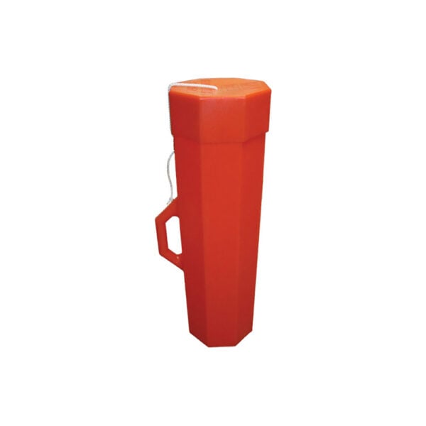 BLK-SC10H Cementex 10'' Inside Diameter Blanket Canister with Handle