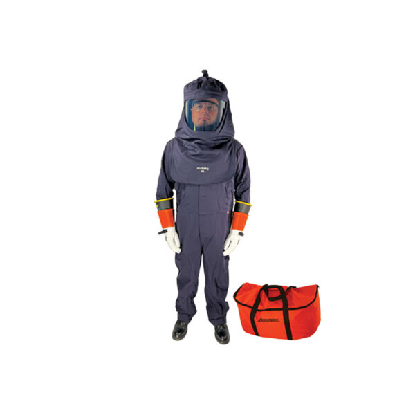 CPCA12K-4X00 Cementex 12 cal/cm2 Feature Series Protera Coverall Kit in a Standard Duffel Bag with Class 00 Glove Kit - 4X-LARGE