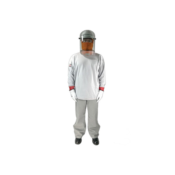 CUL12PT-4X Cementex 12 cal/cm2 UltraLite Series Simple Hi-Waist Pant (Gray) - 4X-LARGE