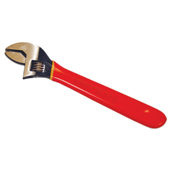 AW-12-C Cementex 1-9/16'' Opening Coated Non-Voltage Rated Adjustable Wrenches, 12'' Overall Length Chrome