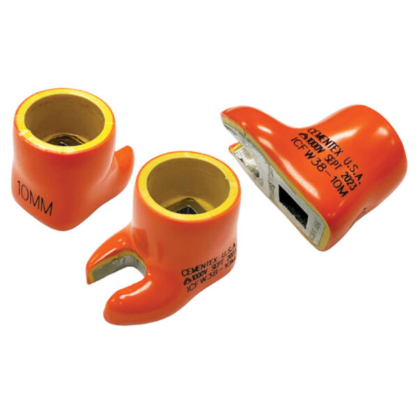 ICFW38-580 Cementex 5/8'' SAE CrowFoot Socket Wrench, 3/8'' Square Drive